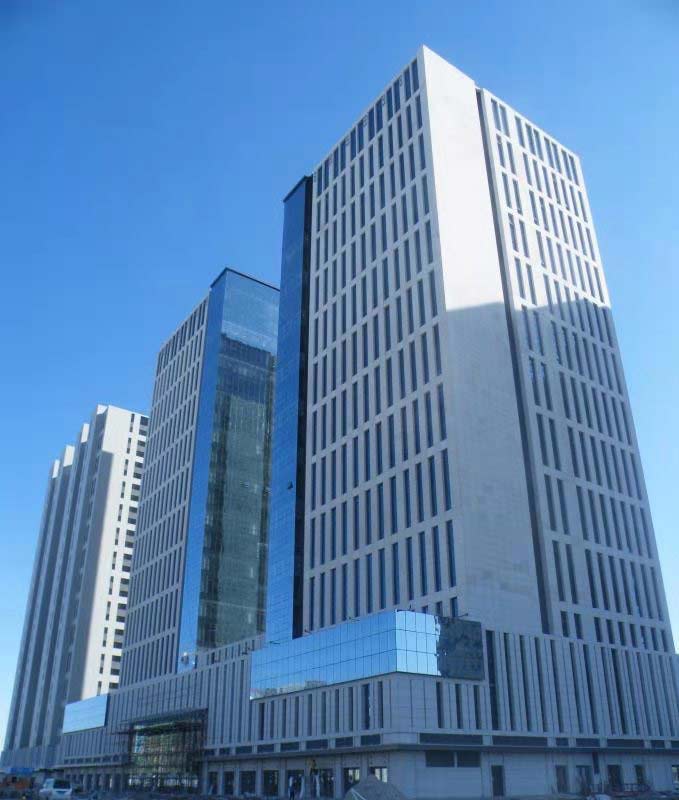 赤峰市金石礦業(yè)廣場(chǎng)幕墻工程